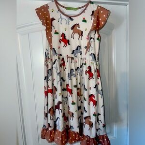 Millie loves Lily horse dress